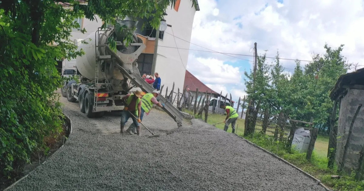 Ordu ve Samsun’u birleştiren yolda çalışmalar sürüyor