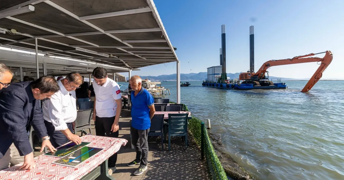 İzmir Körfezi’nde dip tarama çalışmalarıyla deniz yaşamı canlanıyor