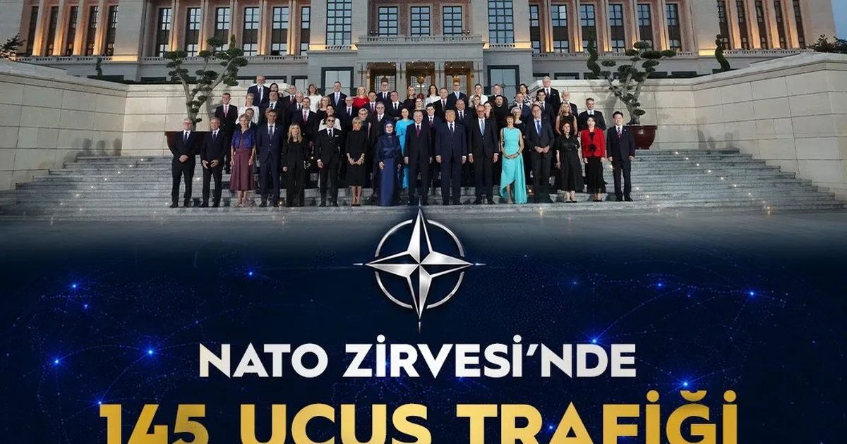 NATO Zirvesi'nde Ankara'da 145 uçuş hareketi gerçekleşti