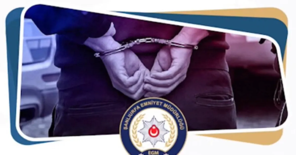 Şanlıurfa'da 31 yıl hapis cezası bulunan uyuşturucu hükümlüsü yakalandı