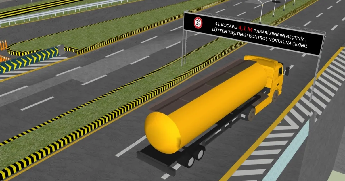 Kocaeli ağır vasıta trafiğini 7/24 izleyecek... Ağır vasıta akıllı sistemle izlenecek