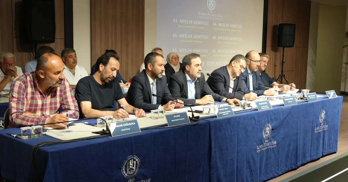 Konya Ticaret Odası 70 meslek komitesiyle buluştu