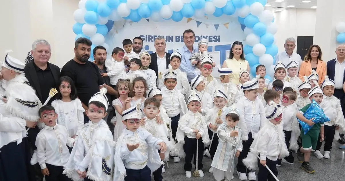 Giresun'da sünnet şöleni coşkuyla gerçekleşti