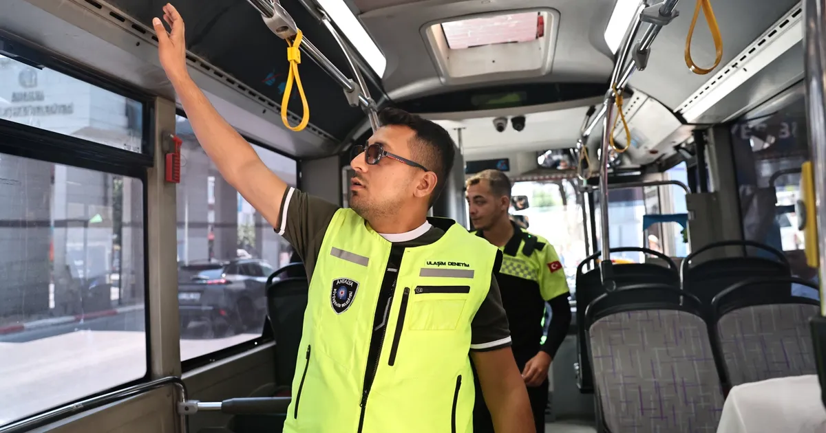 Antalya'da toplu ulaşımda klima denetimi