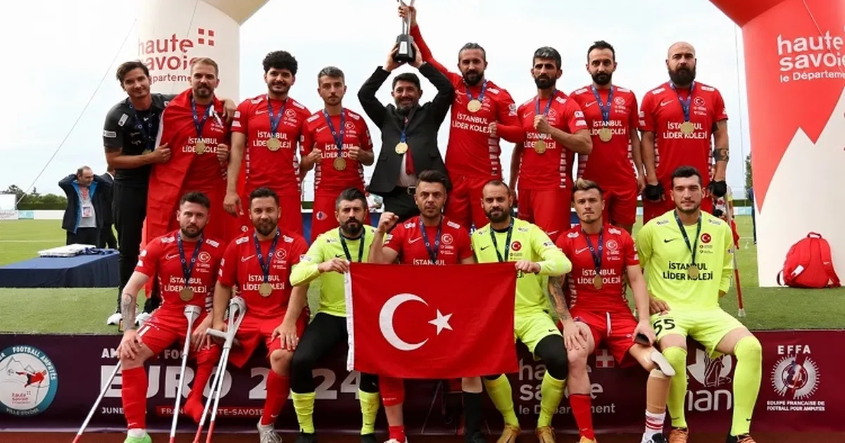 Ampute Futbol Millî Takımı'na 'Lider' sponsor