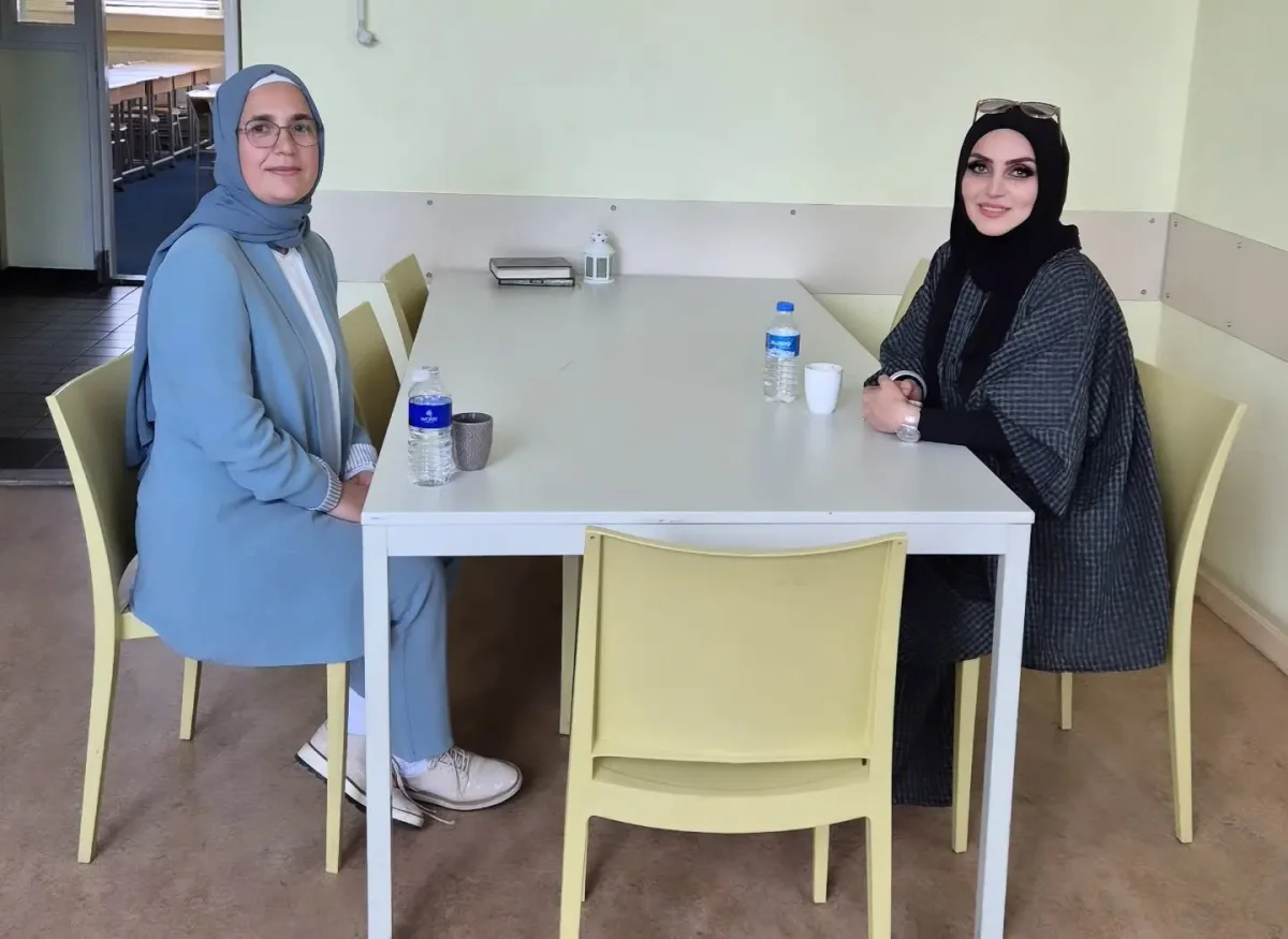 Figen Arslan, Gazeteci-Yazar İpek Yiğit'i ağırladı