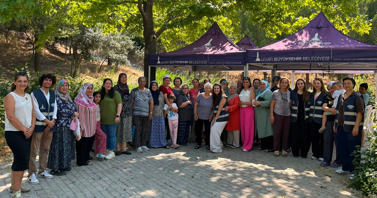 İzmir Büyükşehir'den 'Mahallede Söz Sende' buluşması
