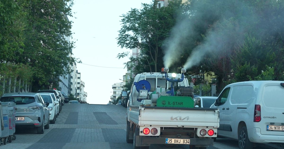 Maltepe’de ilaçlama çalışması hız kesmiyor
