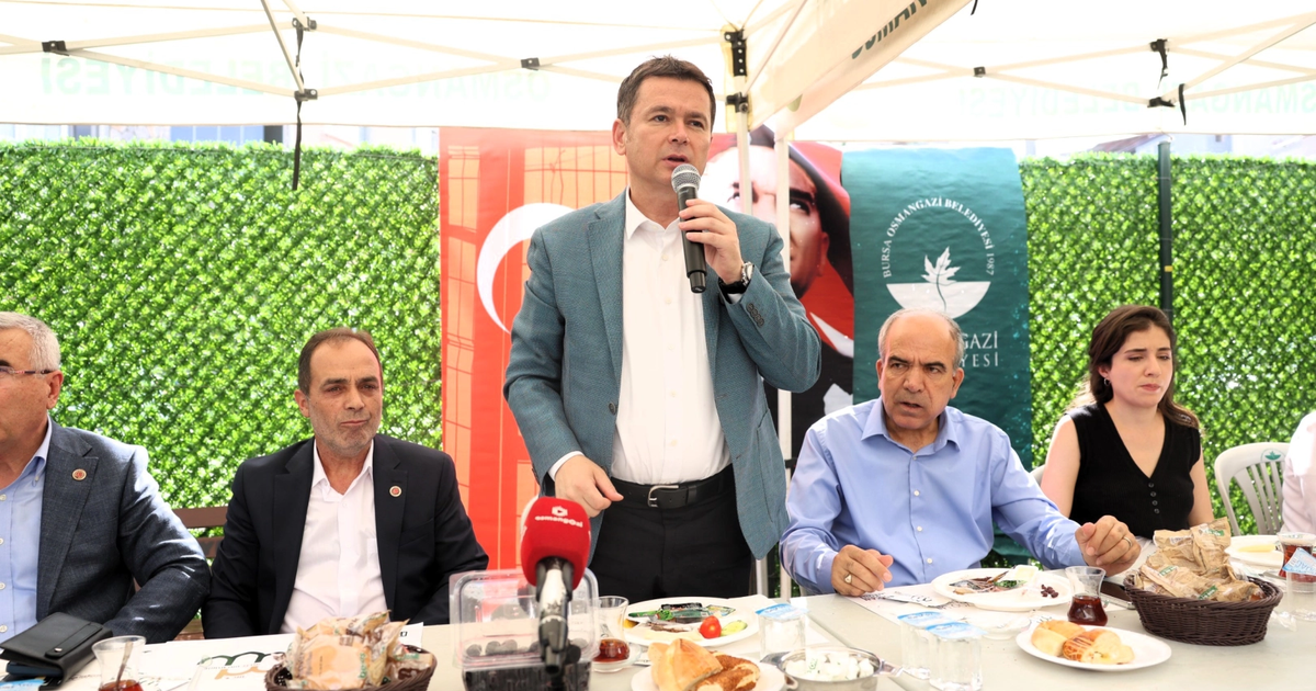 Bursa Osmangazi’de mahalle buluşmaları devam ediyor
