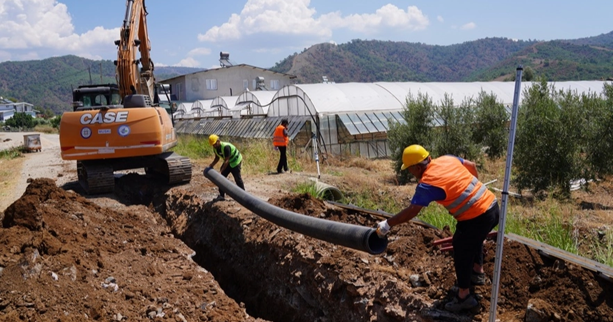 Muğla Fethiye Karagedik'in altyapısına yeni yatırım