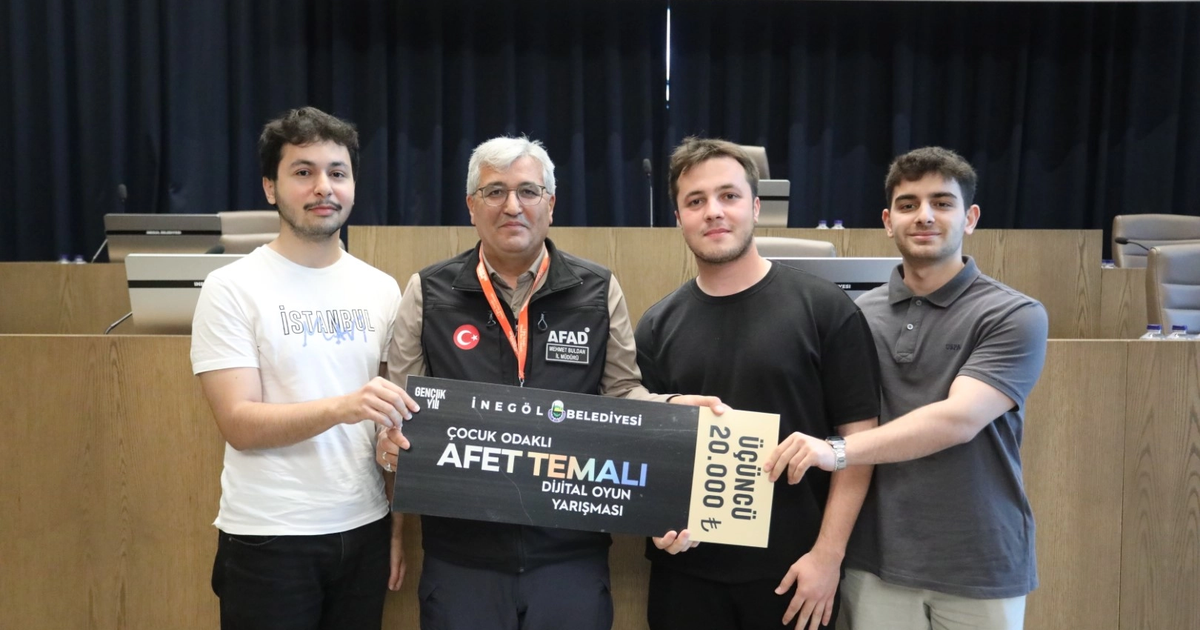 Bursa İnegöl'ün afet oyunları erişime açıldı