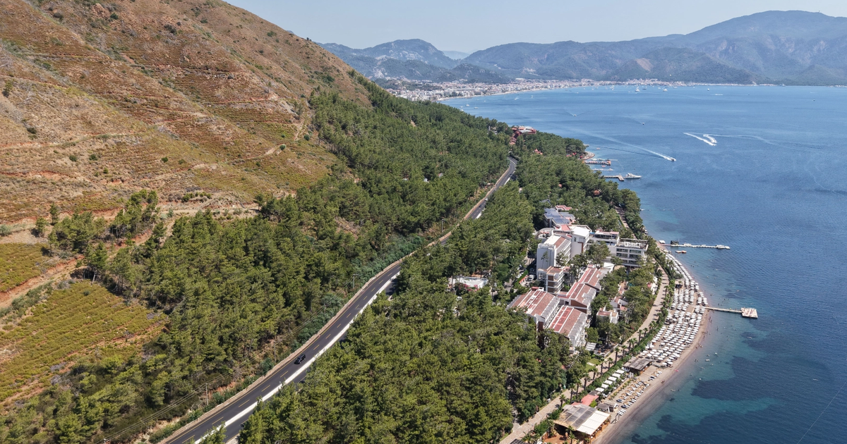 Muğla İçmeler’de yol yenileme çalışmaları tamamlandı
