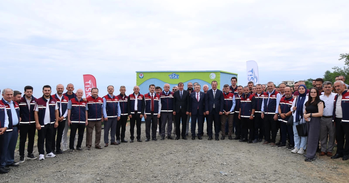 Trabzon’da yeni içme suyu hatları açıldı