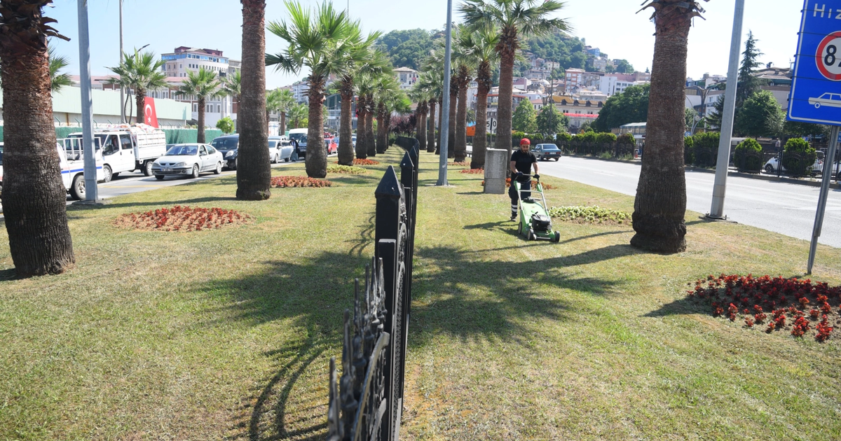 Giresun Belediyesi’nden yoğun çalışma