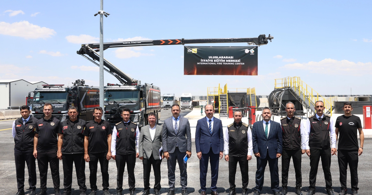 Konya Büyükşehir İtfaiyesi, JOIFF akreditasyonu aldı