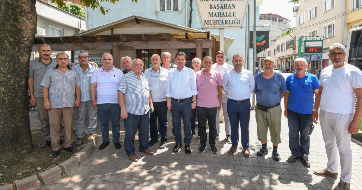 Başkan Aydın'dan yerinde yönetim, yerinde çözüm