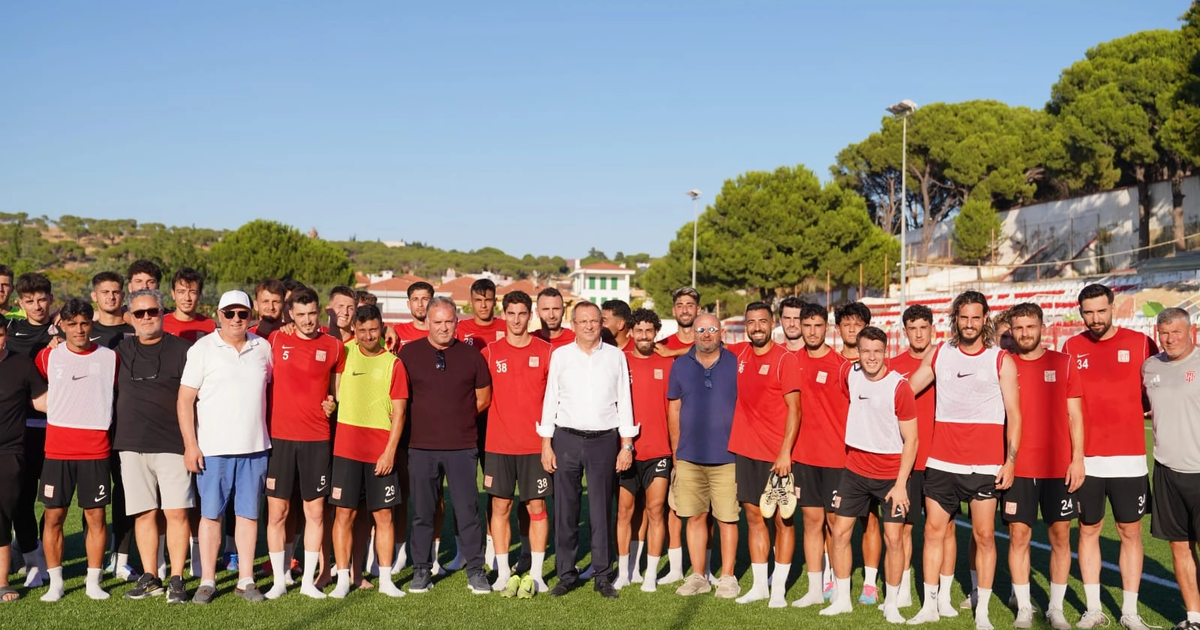 Mesut Ergin’den Ayvalıkgücü Belediyespor’a ziyaret