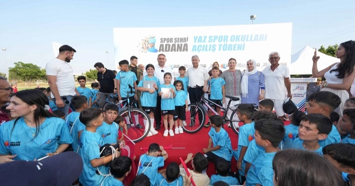 Adana'da Yaz Spor Okulları açıldı - Spor Haberleri