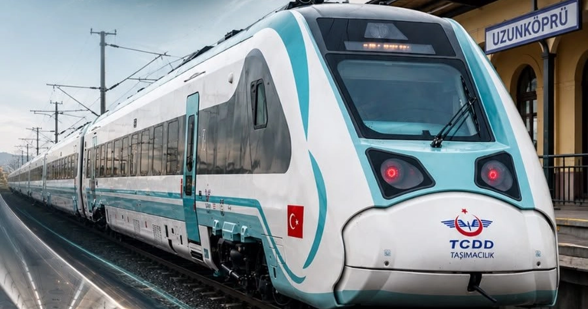 Milli elektrikli tren setleri Uzunköprü-Halkalı hattında ilk sefere 22'sinde çıkıyor
