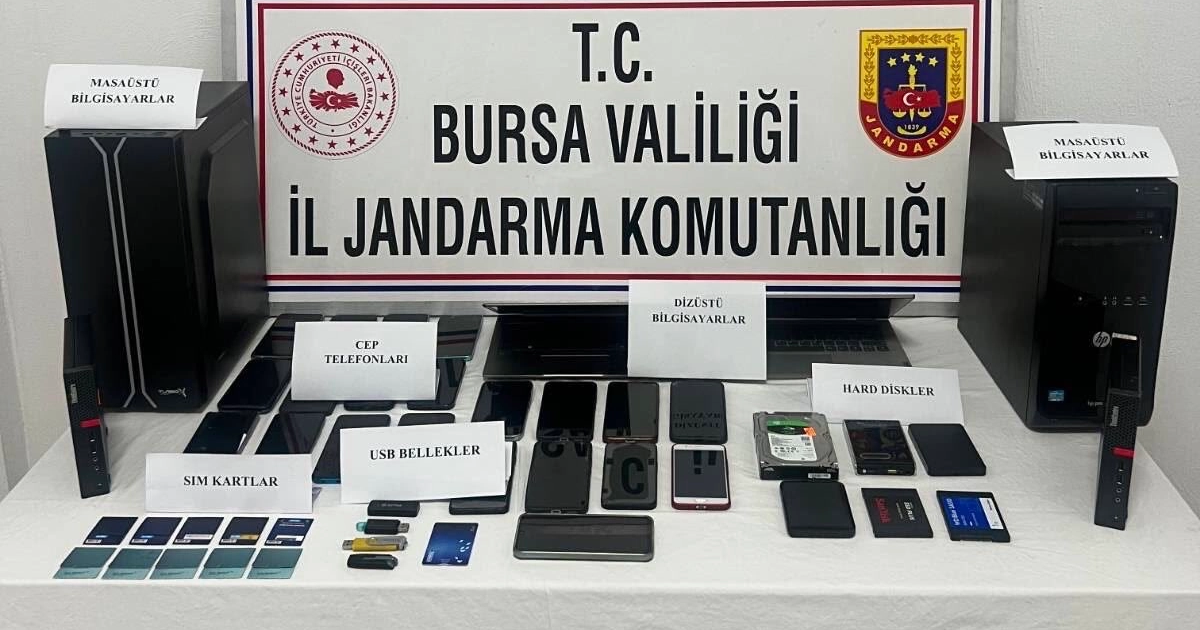 Bursa Jandarması'ndan milyonluk dolandırıcılık operasyonu: 7 tutuklama!