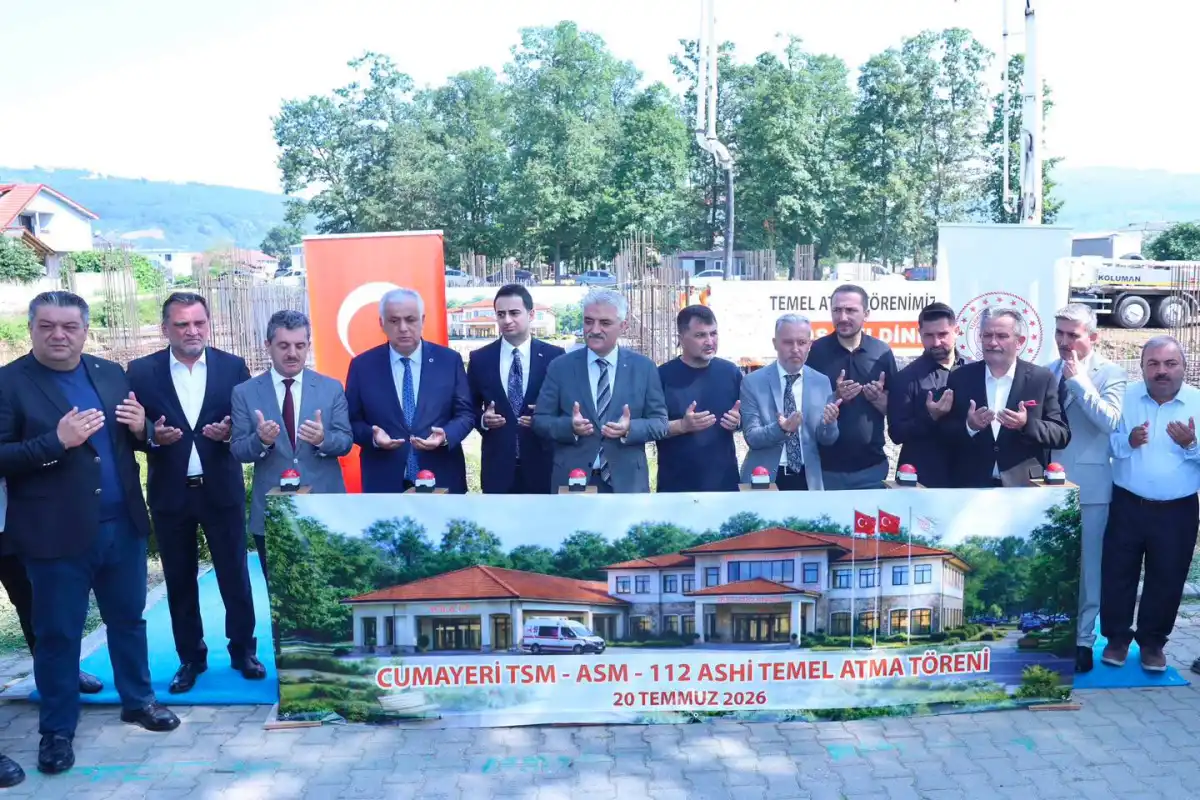 Cumayeri “Entegre Sağlık Tesisi" temeli törenle atıldı - Sağlık Haberleri