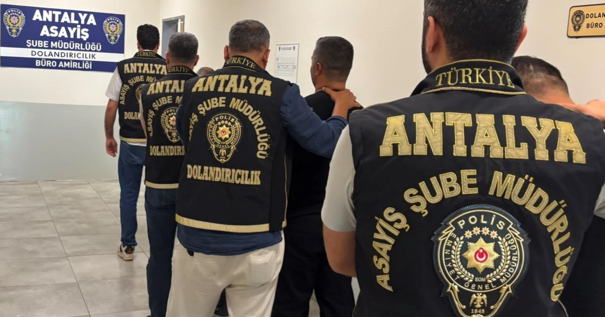 Antalya'da bir haftada 242 kişi tutuklandı