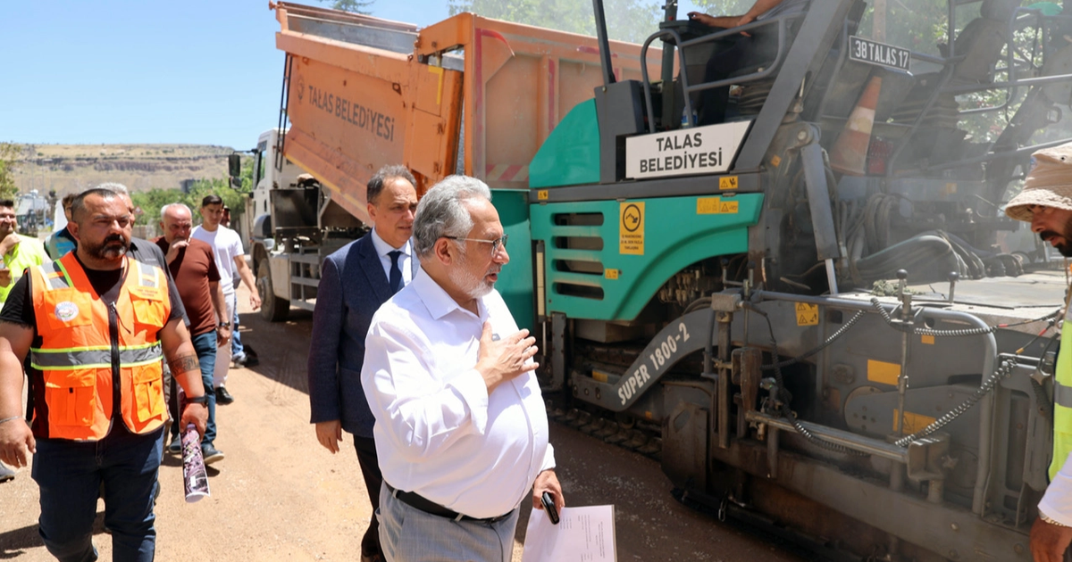 Kayseri Talas'ta asfalt yılı hız kesmiyor - Gündem Haberleri