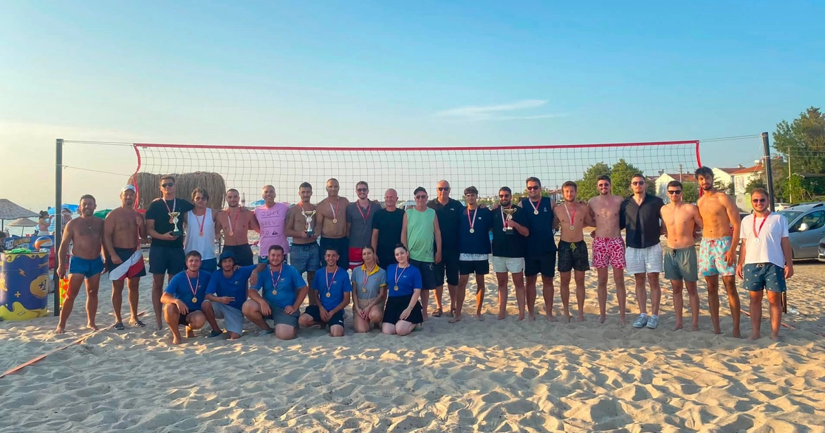 Enez'de Plaj Voleybolu Şenliği coşkusu