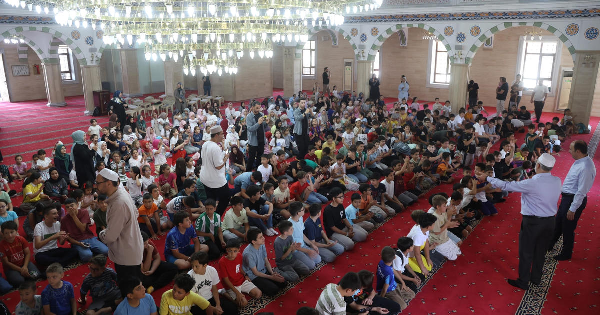 Konya'da öğrencilerin Yaz Kur’an Kursu heyecanı