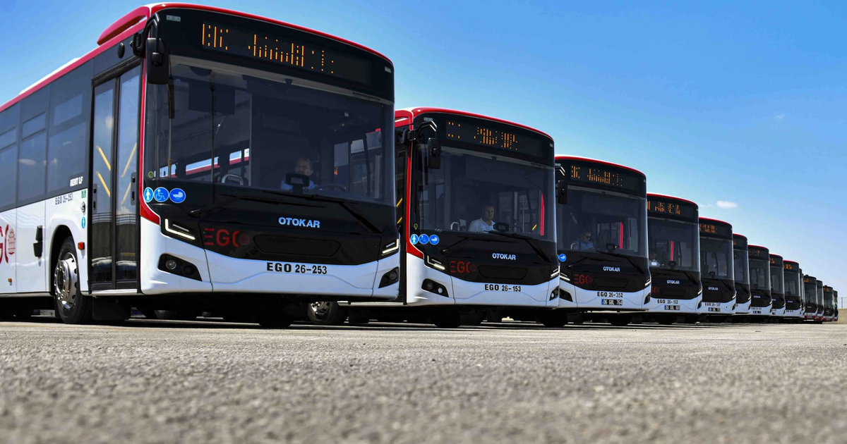 Ankara’da toplu taşımaya 20 yeni otobüs