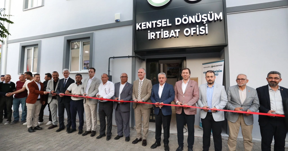 Bursa İnegöl'de Alanyurt Kentsel Dönüşüm Ofisi açıldı