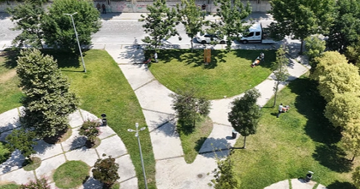 İstanbul Beylikdüzü'nde parklar yenileniyor yaşam alanları güzelleşiyor