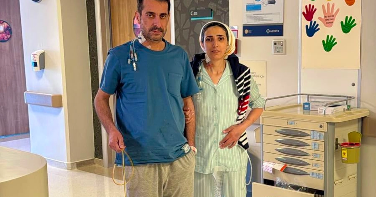 Erzurum'da 19 yıllık eşine karaciğerini verdi