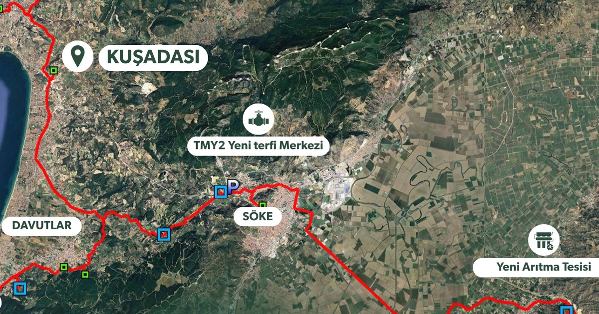 Kuşadası ve Söke’nin su güvencesi artıyor