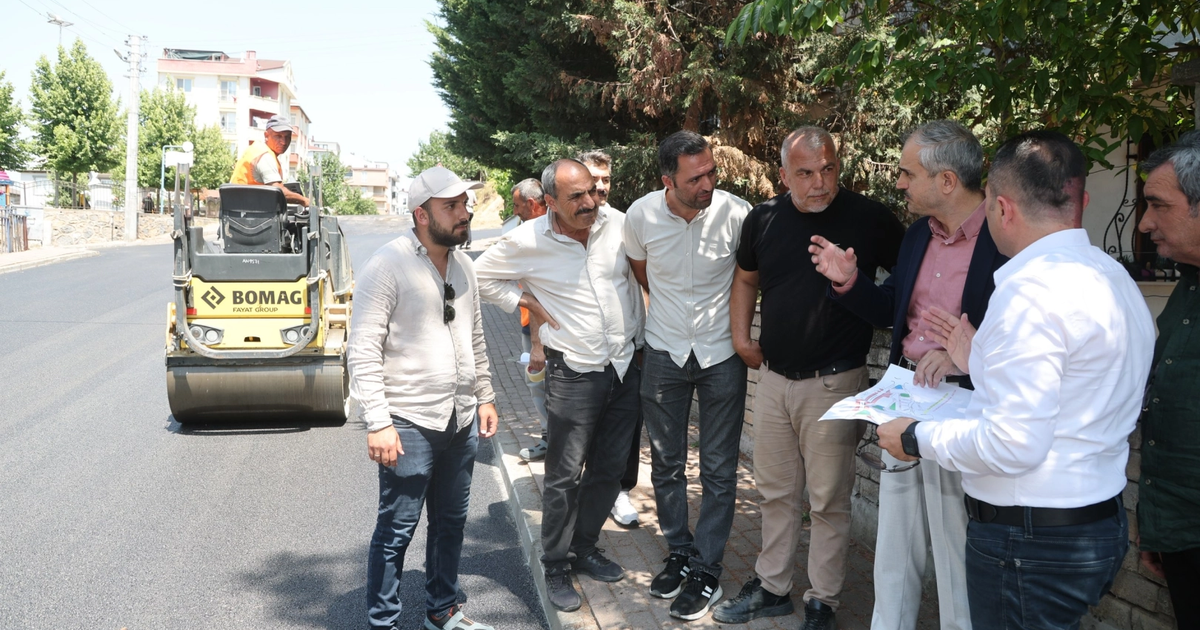 Kocaeli Çayırova’da yol konforu için yoğun mesai