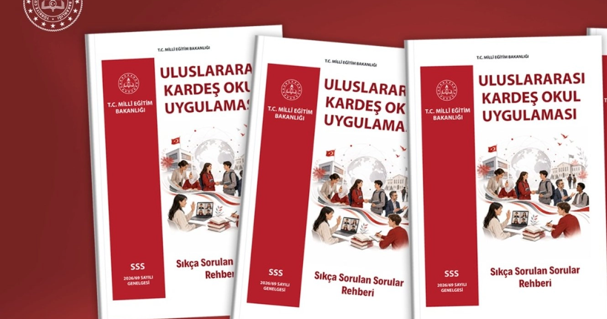 MEB'den 'uluslararası kardeş okul' rehberi