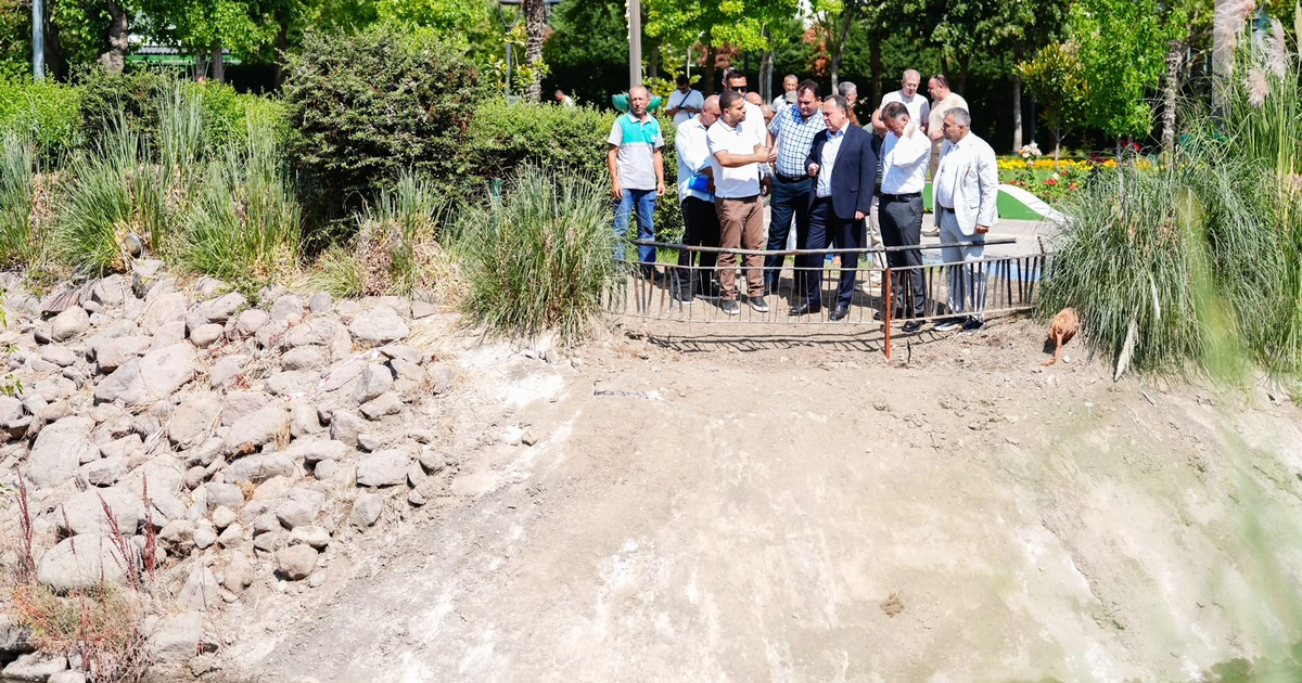 Manisa'da Başkan Dutlulu, çalışmaları yerinde inceledi