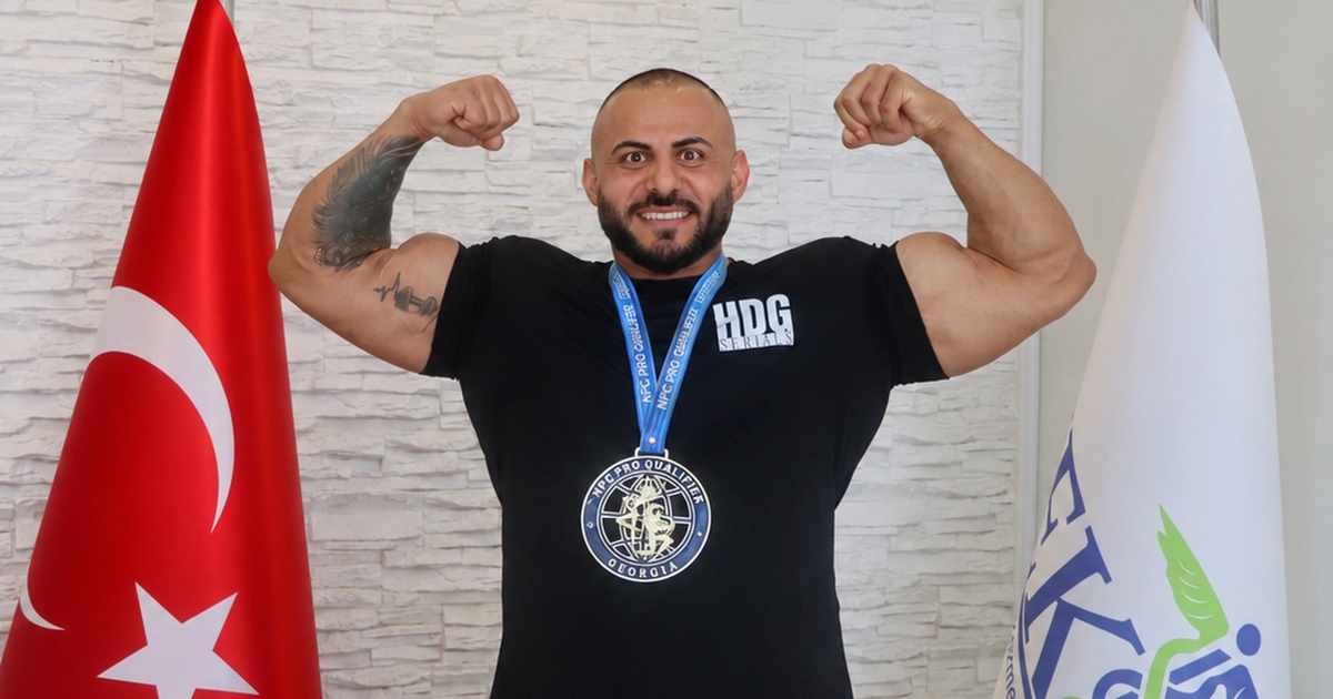 Milli sporcu Ahmet Koç dünya üçüncüsü oldu