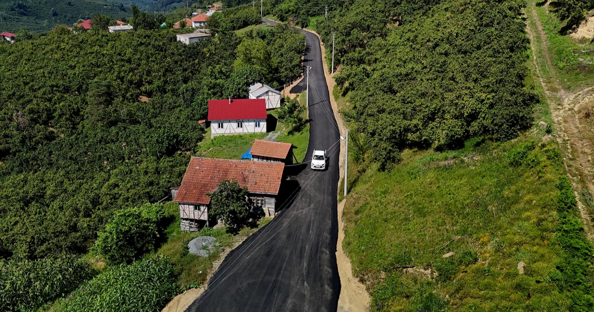 Sakarya'da fındık hasadının yoğun olduğu 3 güzergahda ulaşım hamlesi