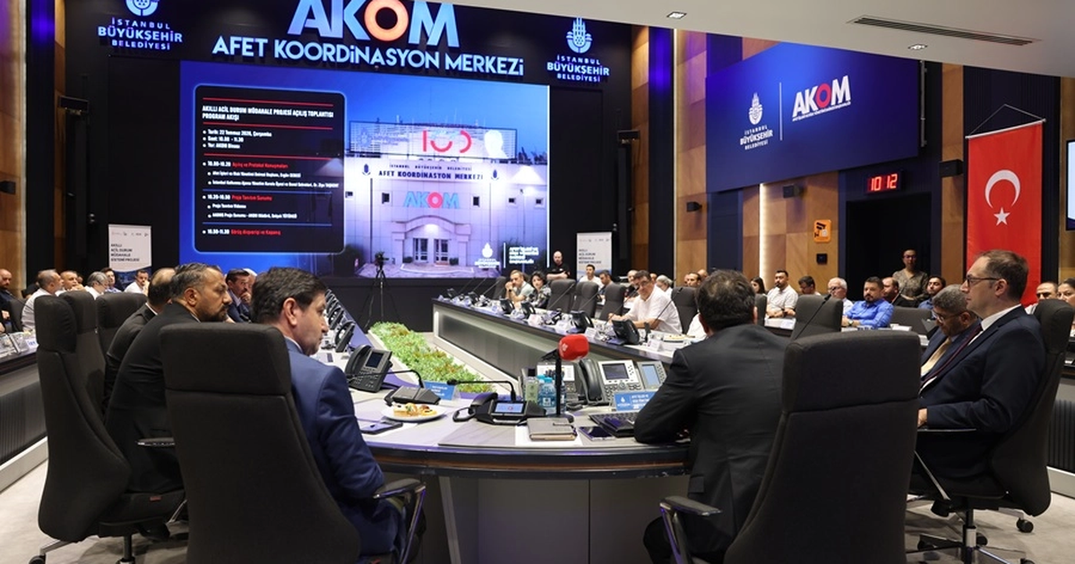 İstanbul'da afet yönetim sürecine yapay zeka desteği