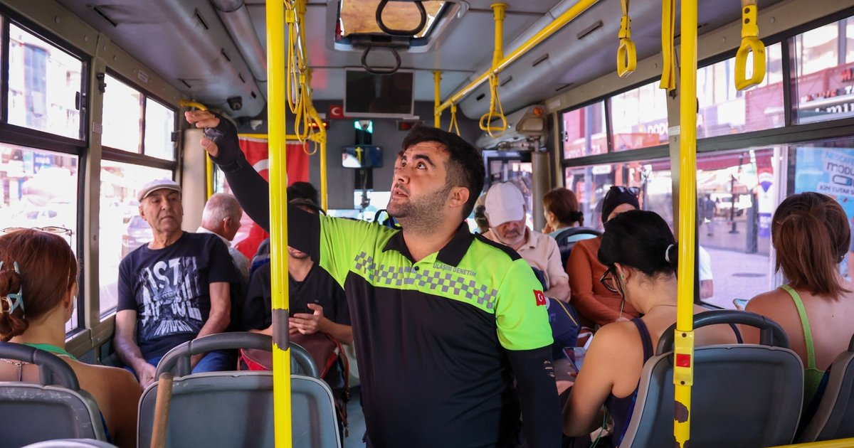 Antalya’da toplu taşımada klima denetimleri sürüyor