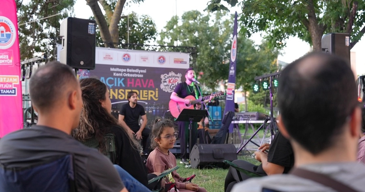 İstanbul'da Maltepe’de müzik var