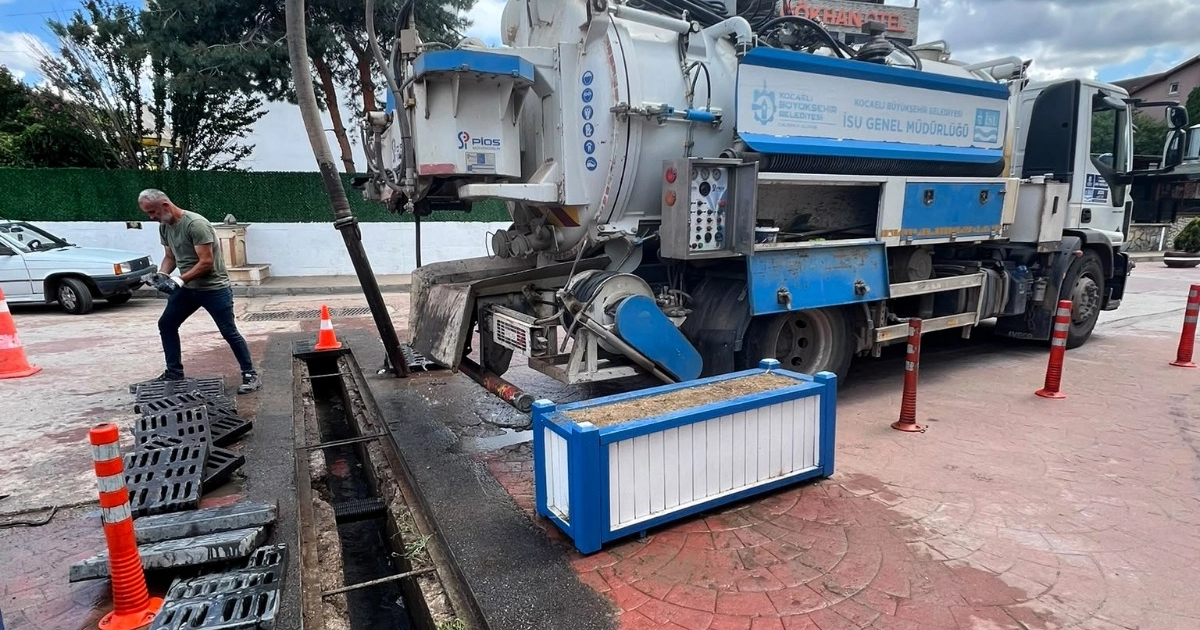 Kocaeli kuvvetli yağışa karşı hazır