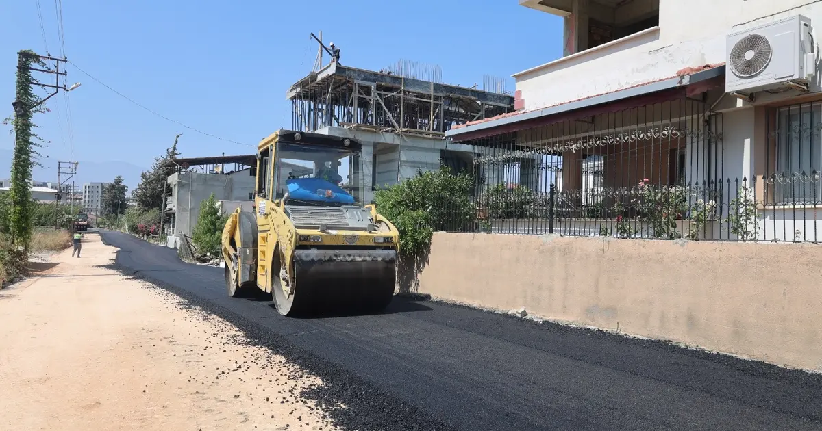 Hatay Büyükşehir'den asfalt çalışması - Gündem Haberleri