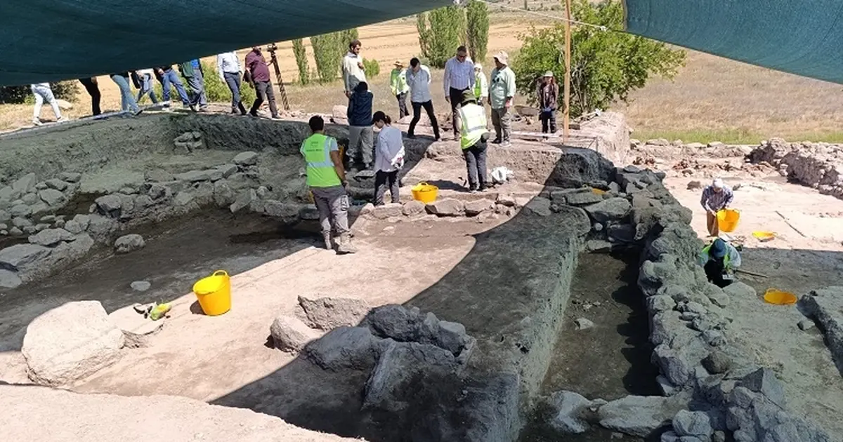 Gökhüyük kazı alanında değerli bilgilere ulaşıldı