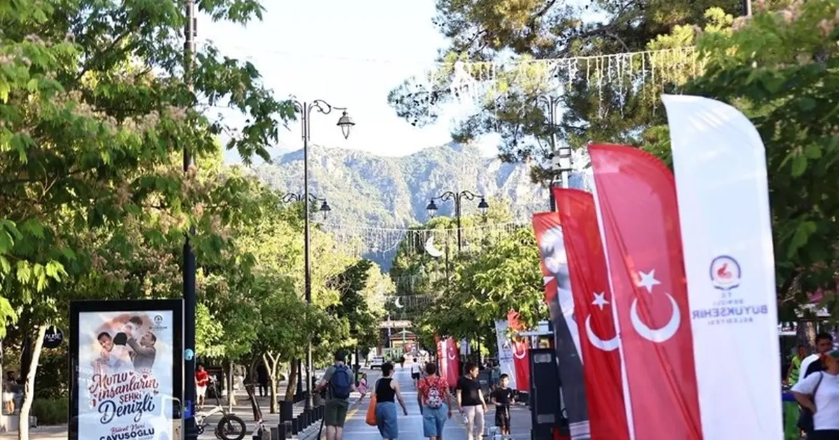 Denizli Çamlık Bulvarı'nda keyifli pazar - Gündem Haberleri