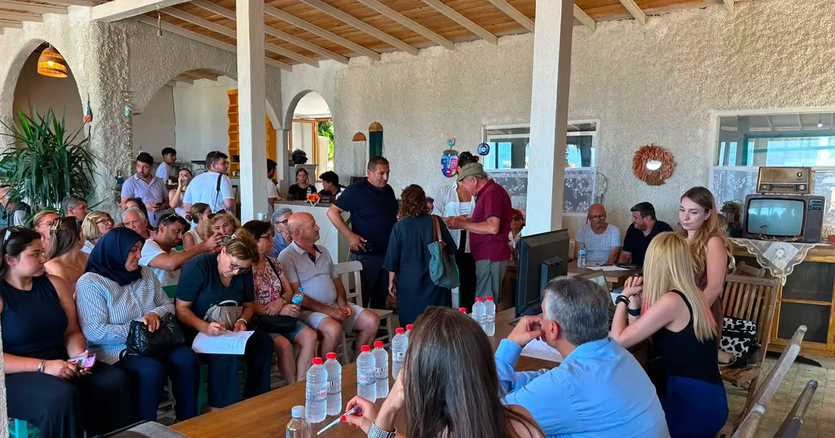 Castello Fontana'ya Çeşme halkından destek