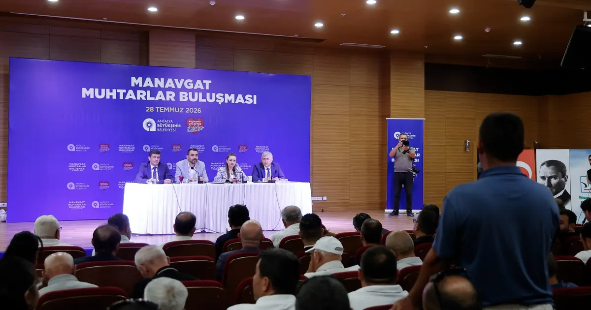 Antalya’nın ilk yüzey suyu Manavgat’a geliyor - Gündem Haberleri