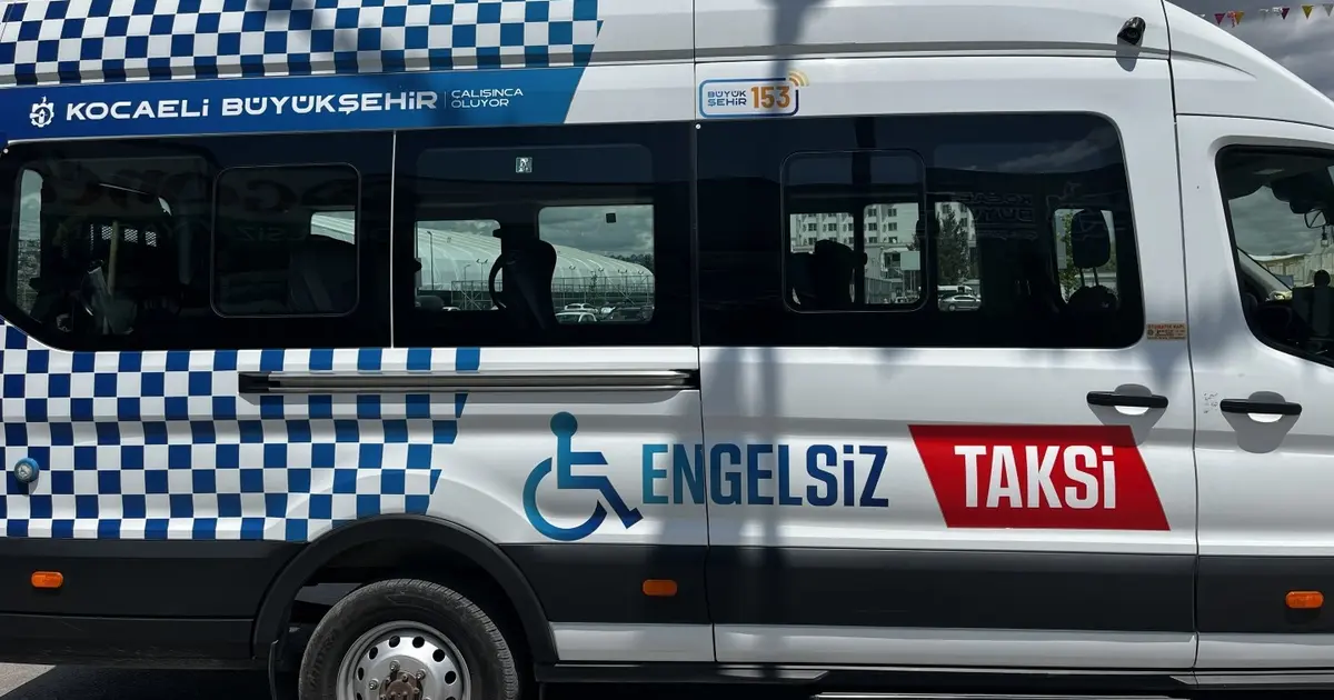Kocaeli'nde “Engelsiz Taksi” 6 ayda 13 bin kez yola çıktı - Gündem Haberleri