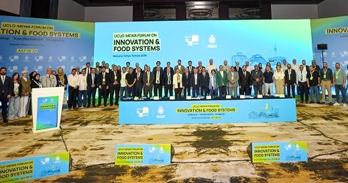 UCLG MEWA Yenilikçilik ve Gıda Sistemleri Forumu sona erdi - Gündem Haberleri